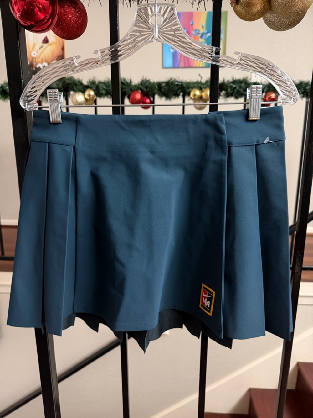 Nike Teal Pleated Athletic Skirt